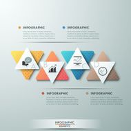 Modern infographics options banner N61