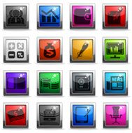 Business and Finance Web Icons N12