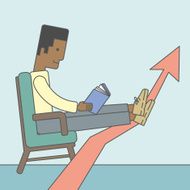 Reading businessman N3