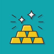 Gold icon