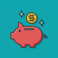 Piggy Bank Icon N2