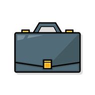 briefcase doodle