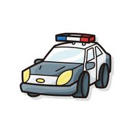 Police Car Doodle N2