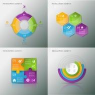 Infographic design template N4