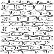 Simple doodle of a brick pattern N3