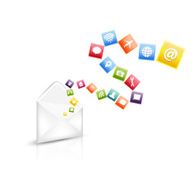 white envelope with icon N2