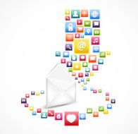 white envelope with icon N6