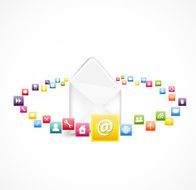 white envelope with icon N7