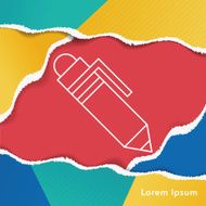 pen line icon N2