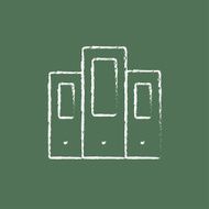 Folders sketch icon