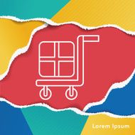 barrow line icon N5