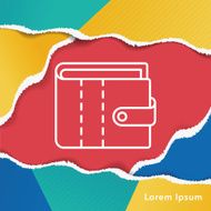 wallet line icon N2