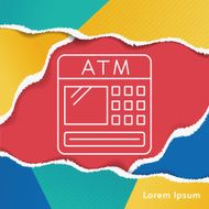 ATM line icon N2