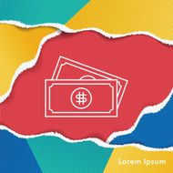 cash line icon