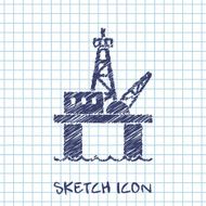 Oil platform icon N9