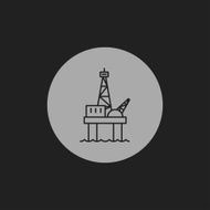 Oil platform icon N11