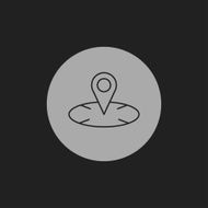 Map pointer icon N10