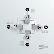 Modern business design for template infographic website symbol N9