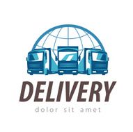 delivery vector logo design template truck or transport icon N2