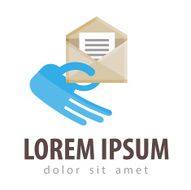 email vector logo design template mail or post office icon N2
