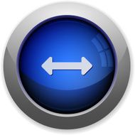 Horizontal resize button