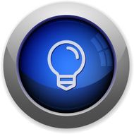 Light bulb button