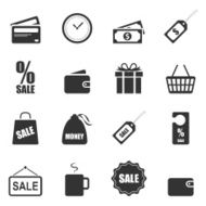 Shopping Icon Vector EPS10