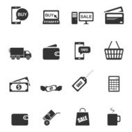 Shopping Icon Vector EPS10 N2