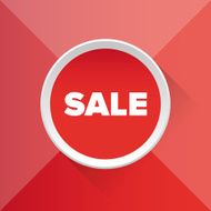 Sale vector button