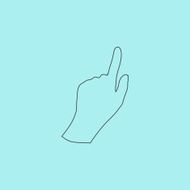 cursor hand icon