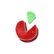 doodle cartoon pie chart N4
