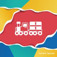 logistics truck icon N7