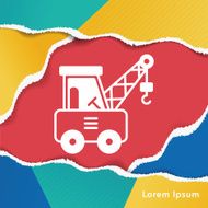 logistics truck icon N10