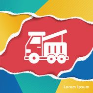 logistics truck icon N11