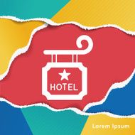 Hotel Sign Icon N2