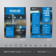 business blur background brochure flyer design layout template i N2