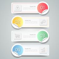 Design Infographic template for business concept N5