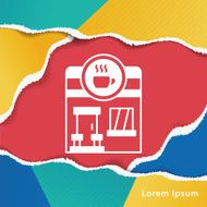 coffee shop store icon
