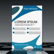 Brochure cover abstract design N15