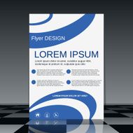 Brochure cover abstract design N16