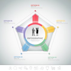 Design Infographic template for business concept