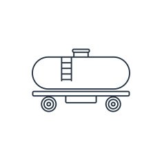 Railroad tank icon