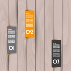 orawood infographic orange stickers