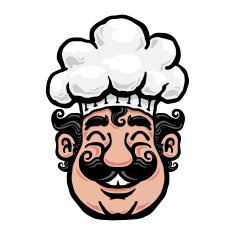 Smiling Chef Cartoon