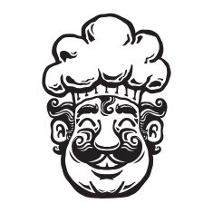 Smiling Chef Cartoon N2
