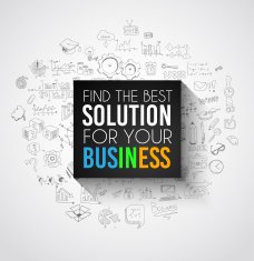 Clean Infographic Layout Template for data and information analysis N13