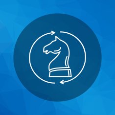 Chess knight icon