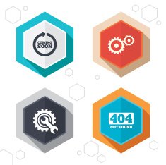 Coming soon icon Repair service tool and gear N2