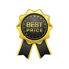 Best Price golden Vector Icon Design