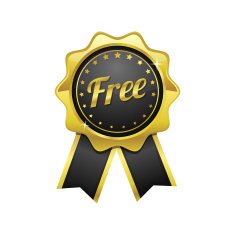 Free Collection golden Vector Icon Design